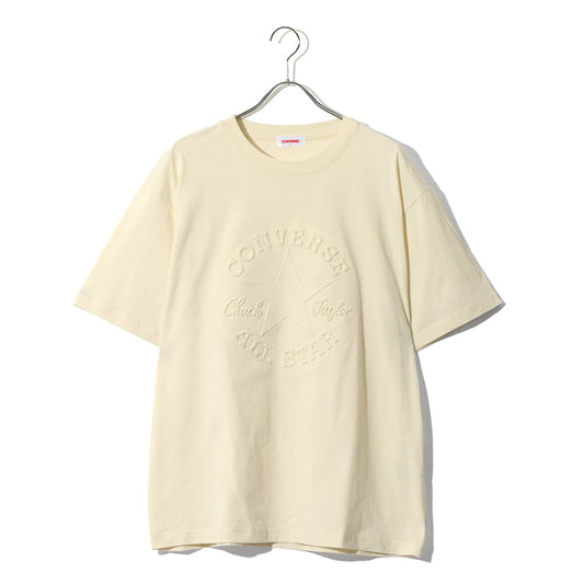 【大きいサイズ】 CONVERSE コンバース Tシャツ 半袖 メンズ 大きいサイズ エンボス プリント ブランド ロゴ クルーネック 綿100 おしゃれ （6812280928）