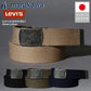 Levi's リーバイス GI ガチャベルト 35mm バックル 日本製 MADE IN JAPAN ブランド ロゴ ロングサイズ カジュアル ワーク 長さの調整～110cmまで可能（7718990101）