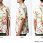 MARUKAWA アロハシャツ メンズ 半袖 総柄 無地 レーヨン オープンカラーシャツ 開襟シャツ アロハ ハワイ