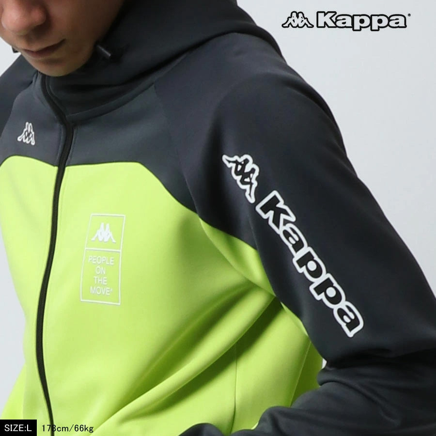 kappa カッパ ジャージ 上下 メンズ セットアップ スポーツウェア トレーニングウェア ブランド おしゃれ トップス パンツ 長袖 大きいサイズ ゆったり（0162520003）