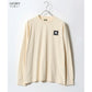 LOGOS park ロゴスパーク Tシャツ 長袖 メンズ レディース ユニセックス ワンポイント ボックス ロゴ ブランド ロンT アウトドア カットソー トップス リサイクル天竺 ベーシック（0112281291）
