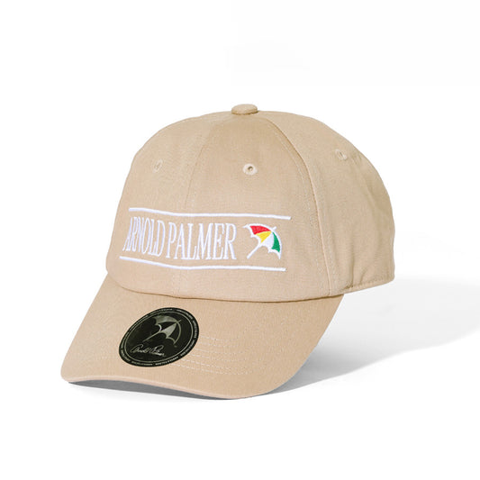 Arnold Palmer アーノルドパーマー ローキャップ メンズ レディース ユニセックス 浅め 帽子 綿100 ブランド 傘 アンブレラ ロゴ 刺繍 アジャスター サイズ調整可能 （7818870020）
