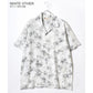 【大きいサイズ】marukawa アロハシャツ メンズ 大きいサイズ レーヨン 半袖 花柄 ハワイ シンプル アウトドア 夏服 夏用 涼しい 総柄 シャツ 柄シャツ ハワイアンシャツ 和柄 魚 派手 清涼 カジュアル アメカジ 沖縄 旅行（6842820064）