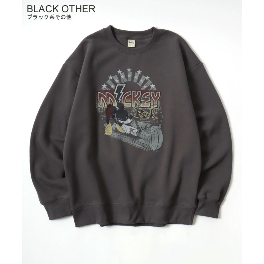 【限定】lululemon×ミッキーマウス スウェット 黒 FREAK'S STORE トレーナー スウェット 限定展開 DISNEY