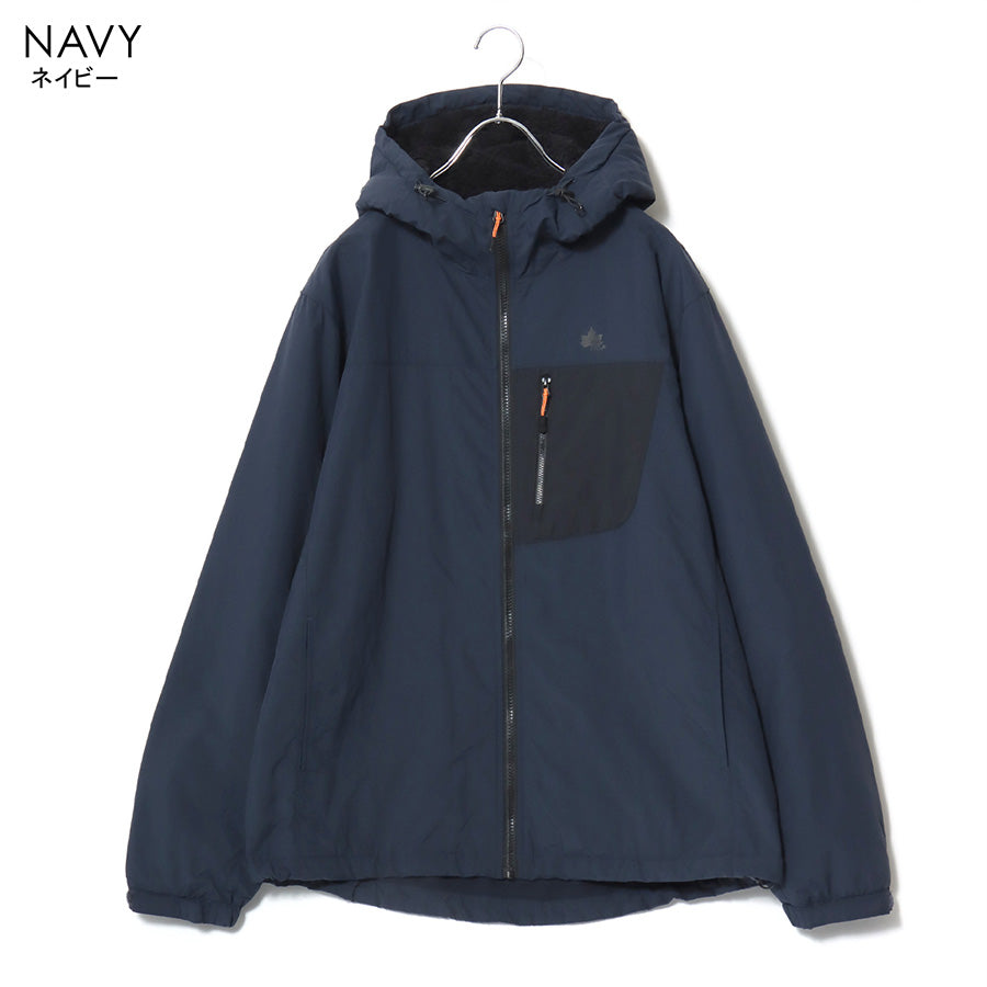 LOGOS ロゴス ナイロン 撥水 裏フリース マウンテンパーカー レディース メンズ ナイロンジャケット（3142280461）