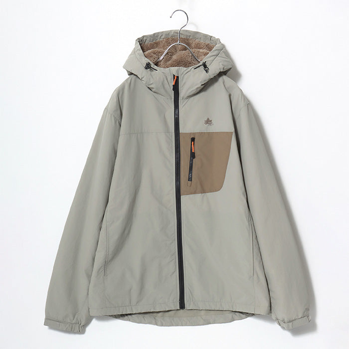 LOGOS ロゴス ナイロン 撥水 裏フリース マウンテンパーカー レディース メンズ ナイロンジャケット（3142280461）