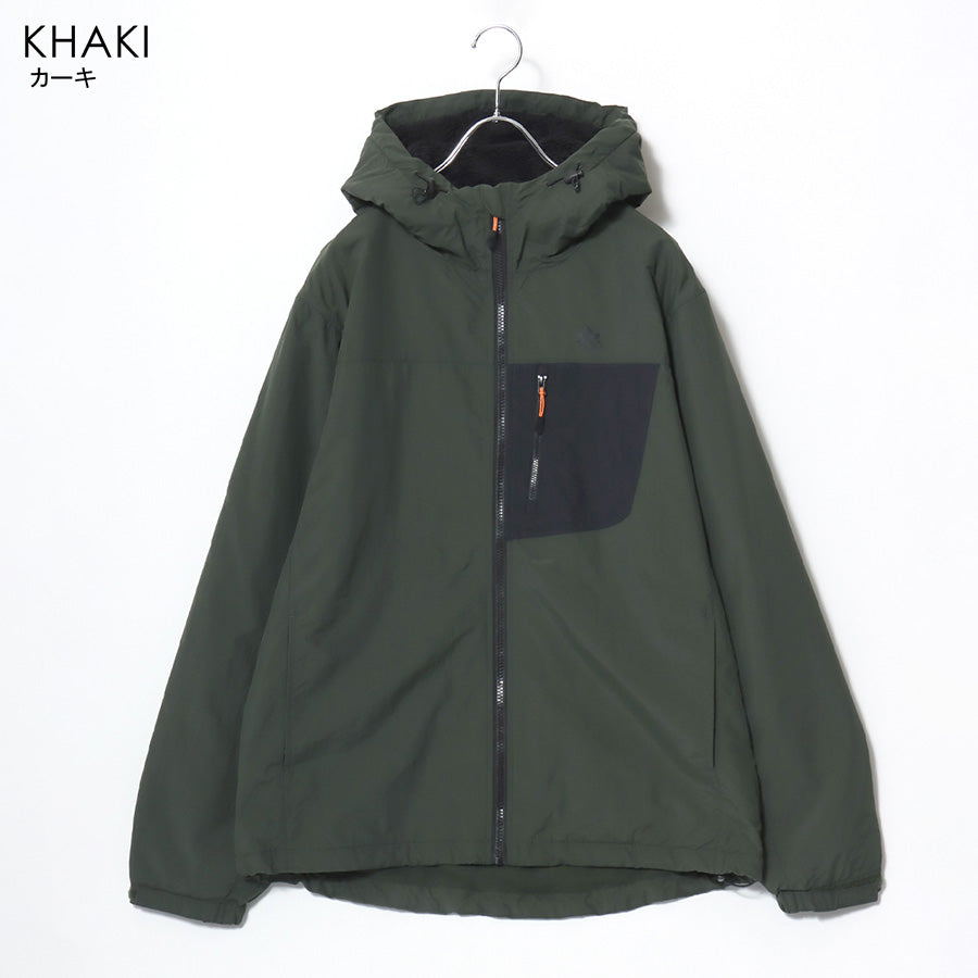 LOGOS ロゴス ナイロン 撥水 裏フリース マウンテンパーカー レディース メンズ ナイロンジャケット（3142280461）