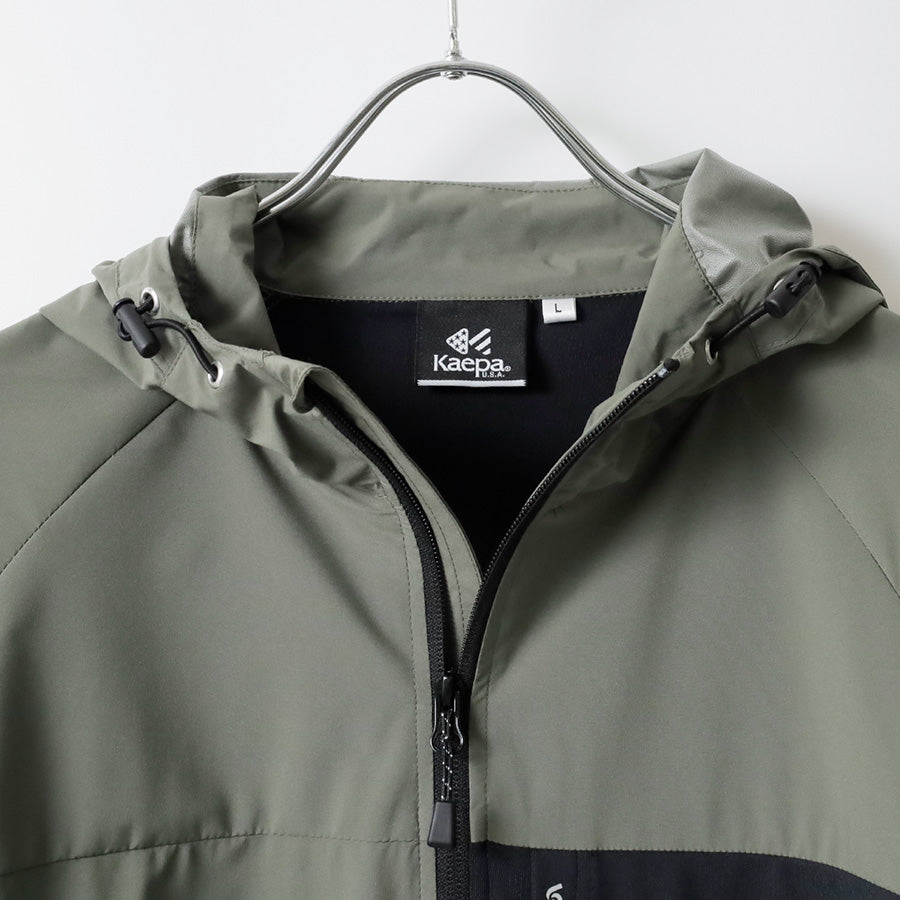 kaepa ケイパ マウンテンパーカー メンズ レディース ユニセックス UVカット リフレクション 軽量 アウター パーカー フード付 アウトドア（3147140013）