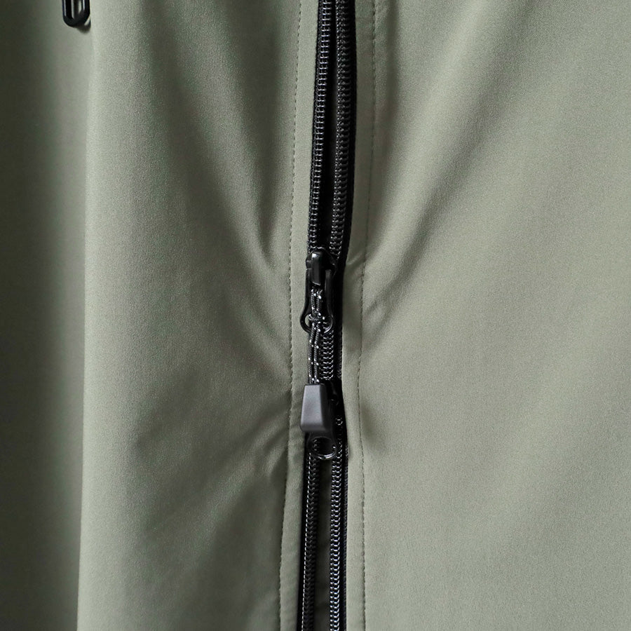 kaepa ケイパ ロングコート メンズ レディース ユニセックス ウインドブレーカー フード付 パーカー 撥水 防風 リフレクション UVカット 軽量 多機能 アウトドア（3147140014）