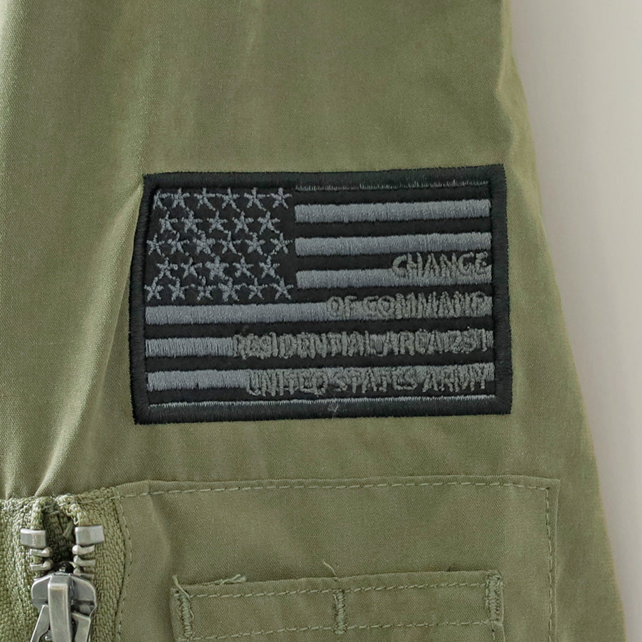 marukawa MA-1 メンズ エムエーワン ジャンパー フライトジャケット ブルゾン 秋 暖 カジュアル ミリタリー リブ ワッペン（3162280040）