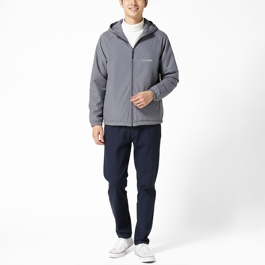 CONVERSE パーカー メンズ ボア 暖 保温 起毛 防寒対策（3172280041）