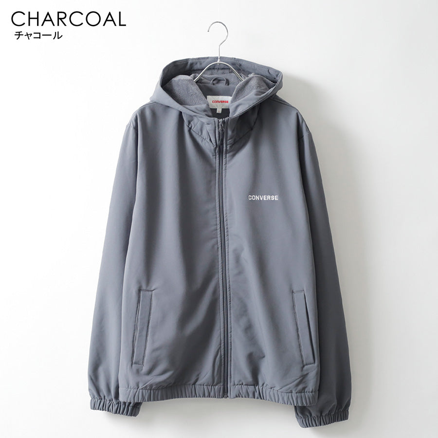 CONVERSE パーカー メンズ ボア 暖 保温 起毛 防寒対策（3172280041）