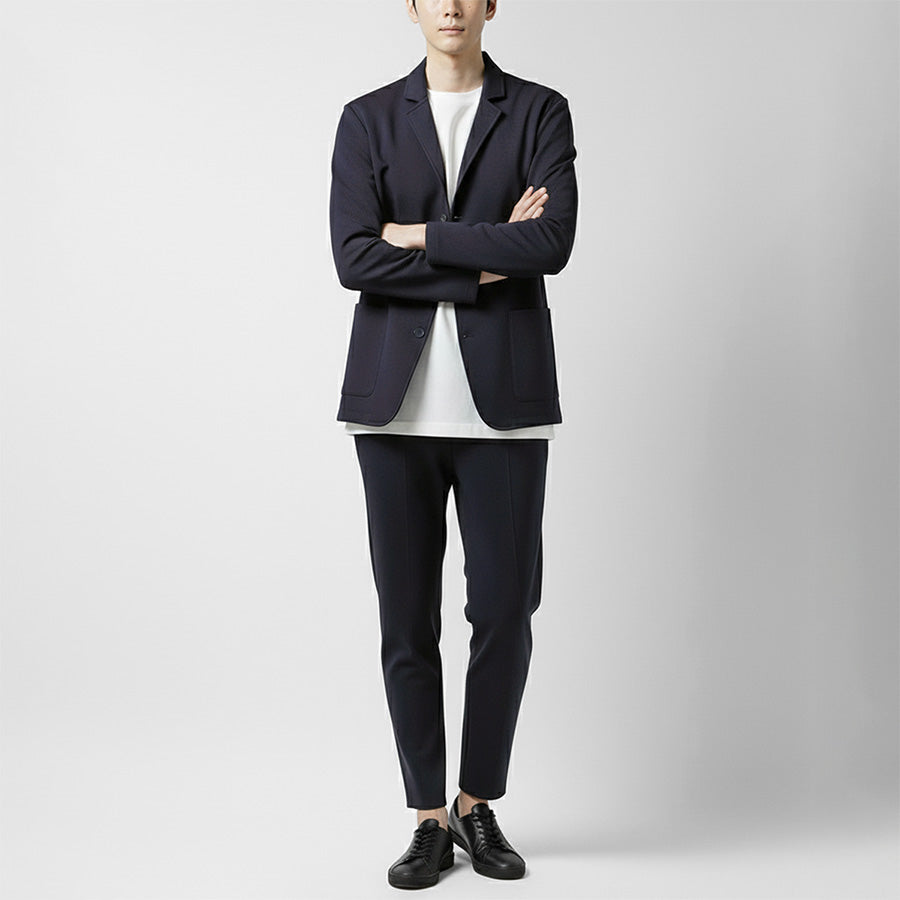 marukawaセットアップ カジュアルスーツ テーラードジャケット イージーパンツ（3192000053）