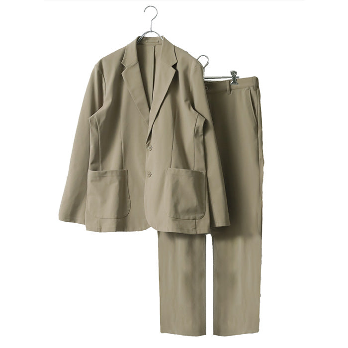 marukawaセットアップ カジュアルスーツ テーラードジャケット イージーパンツ（3192000053）