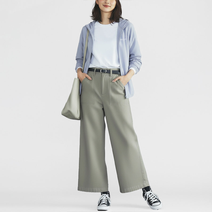 CONVERSE コンバース 軽量 ストレッチ ジップアップパーカー マウンテンパーカー レディース 撥水 UV対策 防花粉（3342280070）