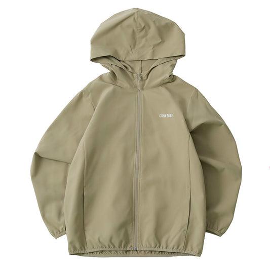 CONVERSE コンバース 軽量 ストレッチ ジップアップパーカー マウンテンパーカー レディース 撥水 UV対策 防花粉（3342280070）