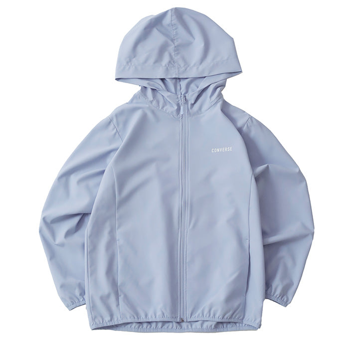 CONVERSE コンバース 軽量 ストレッチ ジップアップパーカー マウンテンパーカー レディース 撥水 UV対策 防花粉（3342280070）