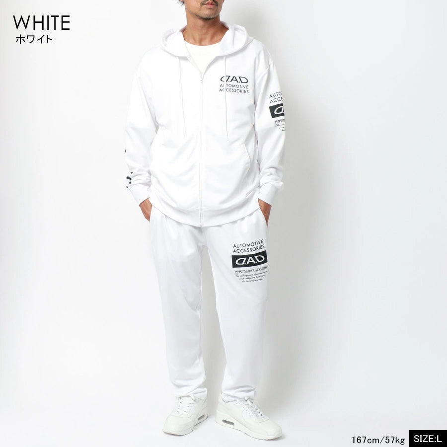 D.A.D デーアーデー セットアップ メンズ レディース ユニセックス ジャージ 上下 スポーツウェア トレーニングウェア ブランド おしゃれ トップス パンツ 長袖 大きいサイズ（0162520008）