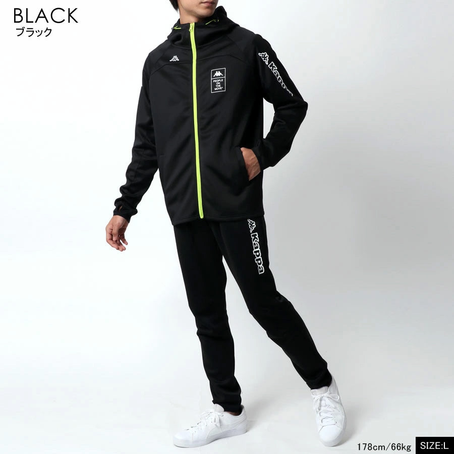 kappa カッパ ジャージ 上下 メンズ セットアップ スポーツウェア トレーニングウェア ブランド おしゃれ トップス パンツ 長袖 大きいサイズ ゆったり（0162520003）