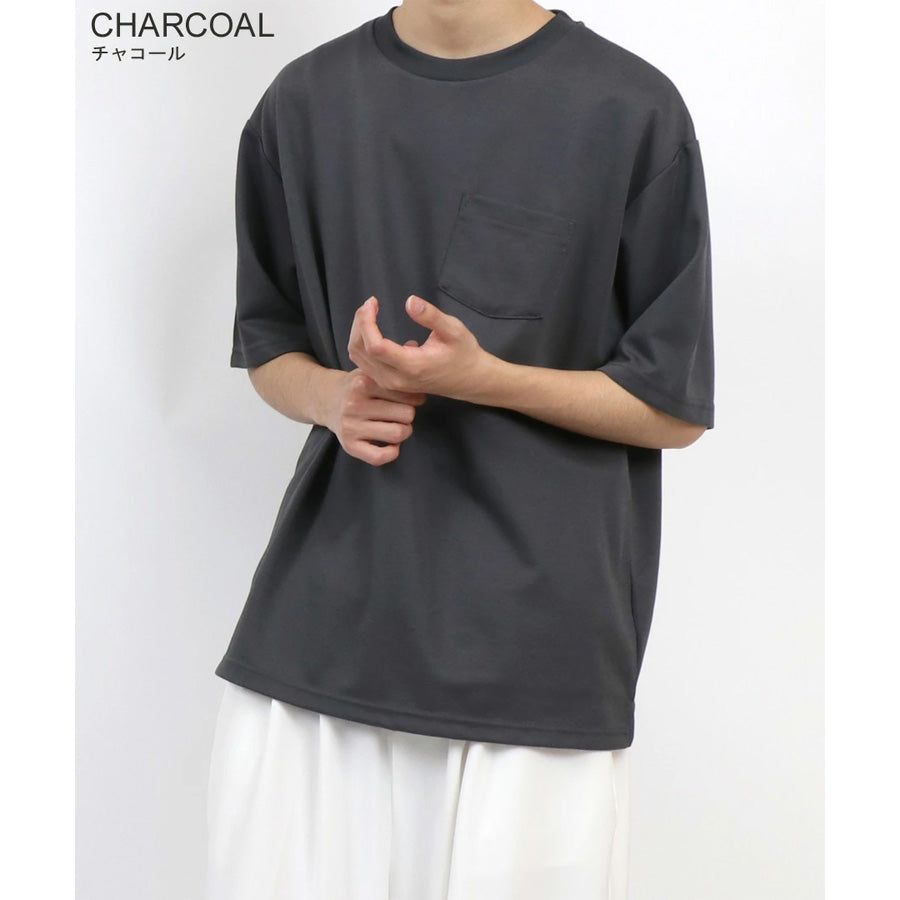 marukawa ドライ ダブルフェイス ポンチ Tシャツ 半袖 メンズ レディース ユニセックス カットソー トップス インナー 速乾性 ストレッチ イージーケア素材 とろみ 快適（0113010049）