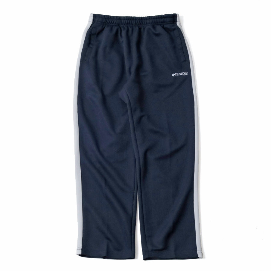 Kaepa ケイパ ジャージ 下 メンズ ジャージパンツ おしゃれ 大きいサイズ ズボン パンツ ボトム ポリエステル100 ゆったり ストレート ストレッチ 吸水速乾 UVカット ロングパンツ 速乾 ドライ ブリスター素材（5197140053）