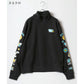 SMILEY FACE スマイリーフェイス スウェット トレーナー メンズ 裏起毛 ビッグシルエット ゆったり ハーフジップ シンプル ロゴ入り 長袖 大きいサイズ レディース（0122510147）
