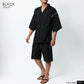 marukawa 甚平 甚兵衛 メンズ 涼しい おしゃれ 大きいサイズ じんべい jinbei しじら織 生地 半袖 上下セット 綿100 和服 和装 ルームウェア お祭り 花火大会 イベント（3192210014）