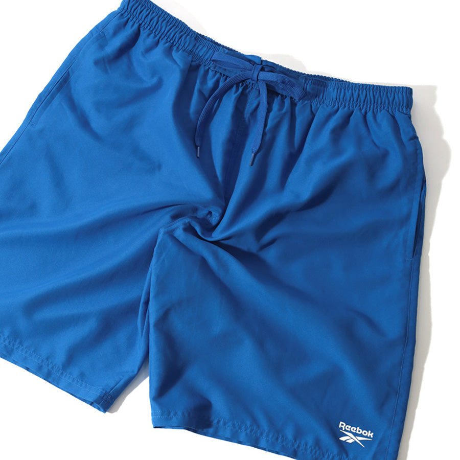 Reebok リーボック 水陸両用 ハーフパンツ メンズ レディース ユニセックス サーフトランクス ウエスト ゴム 紐 裏地メッシュ インナー ズボン（5183610027）
