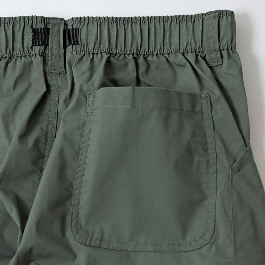 LOGOS park ロゴスパーク イージーパンツ メンズ ストレッチ ストレート ロゴ 刺繍 アウトドア ウエストゴム ボトム ボトム（5172280130）