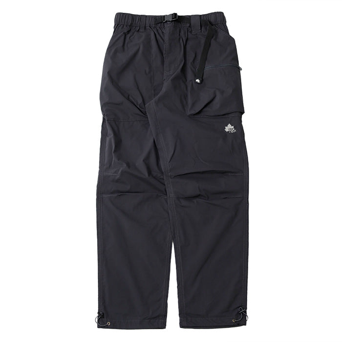 LOGOS park ロゴスパーク イージーパンツ メンズ ストレッチ ストレート ロゴ 刺繍 アウトドア ウエストゴム ボトム ボトム（5172280130）