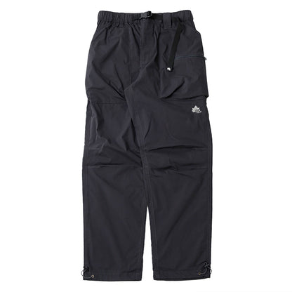 LOGOS park ロゴスパーク イージーパンツ メンズ ストレッチ ストレート ロゴ 刺繍 アウトドア ウエストゴム ボトム ボトム（5172280130）