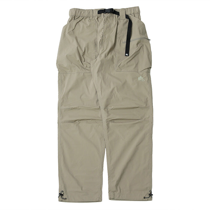 LOGOS park ロゴスパーク イージーパンツ メンズ ストレッチ ストレート ロゴ 刺繍 アウトドア ウエストゴム ボトム ボトム（5172280130）