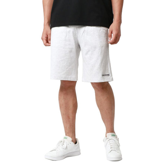 CONVERSE コンバース ハーフパンツ メンズ 夏服 無地 ワンポイント ロゴ 刺繍 スウェット スエット 短パン 半ズボン イージーパンツ