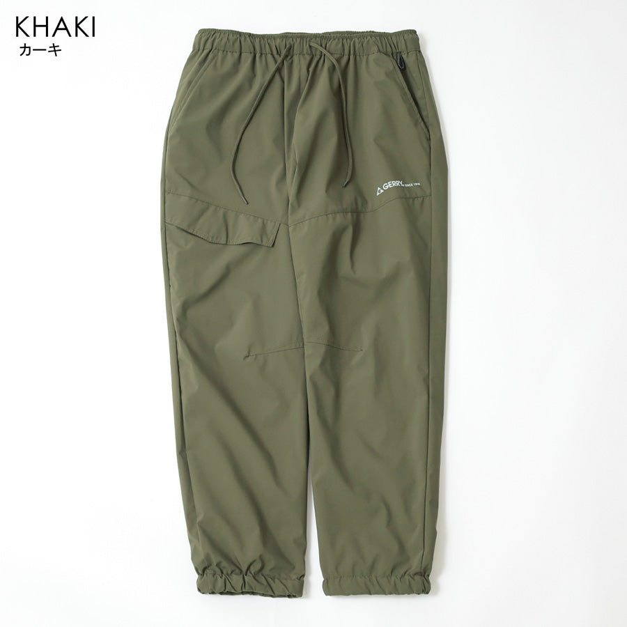 GERRY ジェリー イージーパンツ メンズ 暖 裏トリコット 撥水 防風 ストレッチ UVカット ボトム ボトムス アウトドア ルームウェア（5191120103）