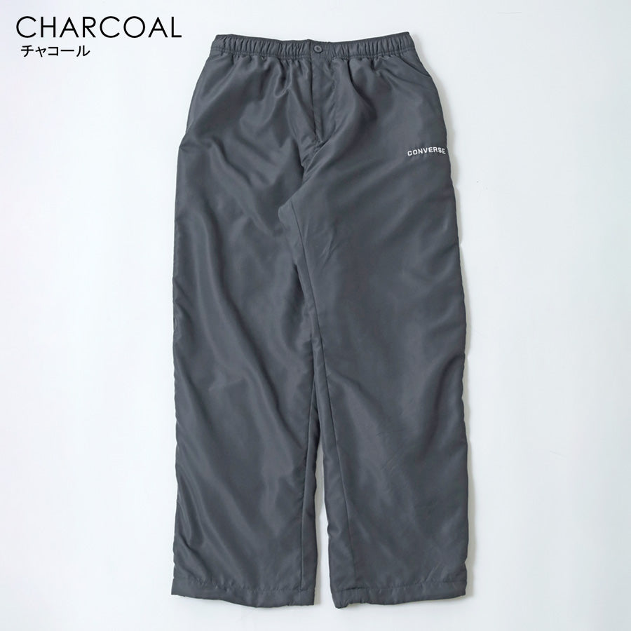 CONVERSE コンバース メンズ イージーパンツ 裏 フリース 暖 ワンポイント ロゴ 刺繍 ストレート アウトドア ボトム ボトムス 30代 40代 50代 秋 冬（5192280363）