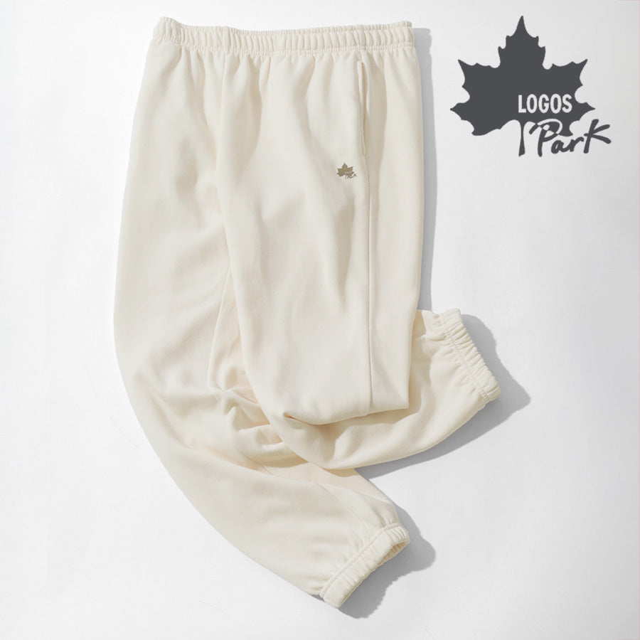 LOGOS park ロゴスパーク スウェットパンツ メンズ 裏起毛 ワンポイント ロゴ プリント 暖 スエットパンツ ジョガーパンツ イージーパンツ ルームウェア ボトム ボトムス（5192280365）