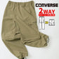 CONVERSE コンバース 2WAY カーゴパンツ カーゴショーツ ひざ下脱着可能 ロングパンツ ハーフパンツ ショートパンツ 裾ドローコード（5192280373）