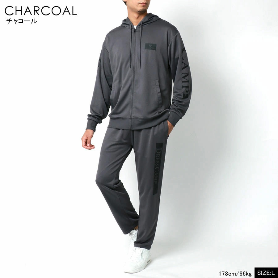 DRESSCAMP ドレスキャンプ セットアップ メンズ レディース ユニセックス ジャージ 上下 スポーツウェア トレーニングウェア ブランド おしゃれ トップス パンツ 長袖 大きいサイズ（0165030001）