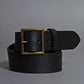 Levi's リーバイス 本革 スクエアバックル 40mm レザーベルト ベルト メンズ おしゃれ ブランド 革 カジュアル ビジネス 大きいサイズ かっこいい オシャレ コーデ 人気 かわいい ペアルック レディース ユニセックス 全長約111cm（7718990093）
