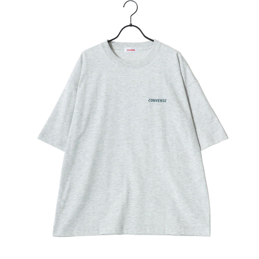 CONVERSE コンバース Tシャツ 半袖 メンズ レディース ユニセックス ブランド COOLMAX 吸水速乾 バックプリント ロゴ ワンポイント イージーケア ドライタッチ（0112281222）