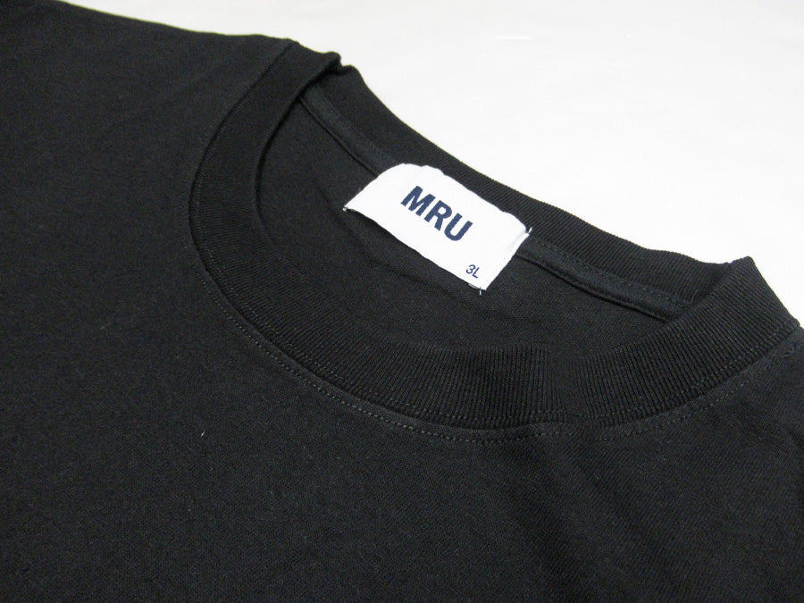 【大きいサイズ】MRU エムアールユー 大きいサイズ メンズ Tシャツ 半袖 ミリタリー 刺繍 ティーシャツ 綿 コットン シンプル アメカジ カジュアル（6815030004）