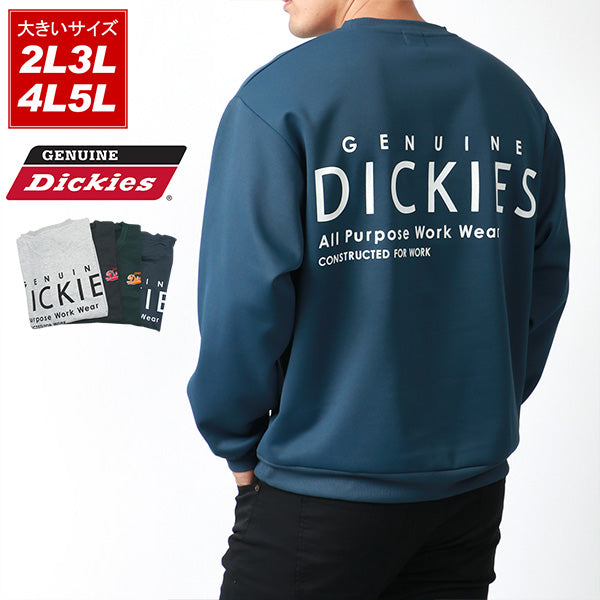 【大きいサイズ】GENUINE Dickies ジェニュインディッキーズ 大きいサイズ キングサイズ スウェット トレーナー ロゴ 刺繍 プリント