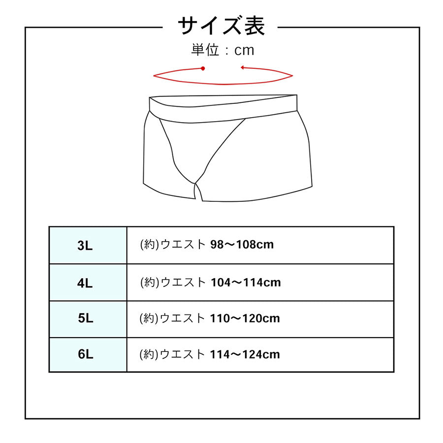 【大きいサイズ】大きいサイズメンズ PERSON'S パーソンズ ボクサーパンツ 3枚組 前閉じ下着 パンツ（6871690017）