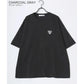 Lazar ラザル Tシャツ メンズ レディース ユニセックス 半袖 ロゴ ワンポイント 刺繍 ビッグシルエット オーバーサイズ ハート柄 カットソー（0115030058）