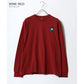 LOGOS park ロゴスパーク Tシャツ 長袖 メンズ レディース ユニセックス ワンポイント ボックス ロゴ ブランド ロンT アウトドア カットソー トップス リサイクル天竺 ベーシック（0112281291）