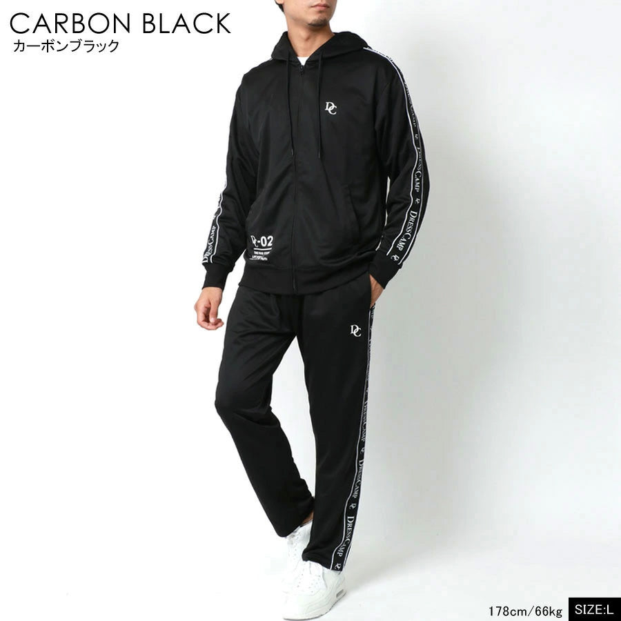 DRESSCAMP ドレスキャンプ セットアップ メンズ レディース ユニセックス ジャージ 上下 スポーツウェア トレーニングウェア ブランド おしゃれ トップス パンツ 長袖 大きいサイズ（0165030001）