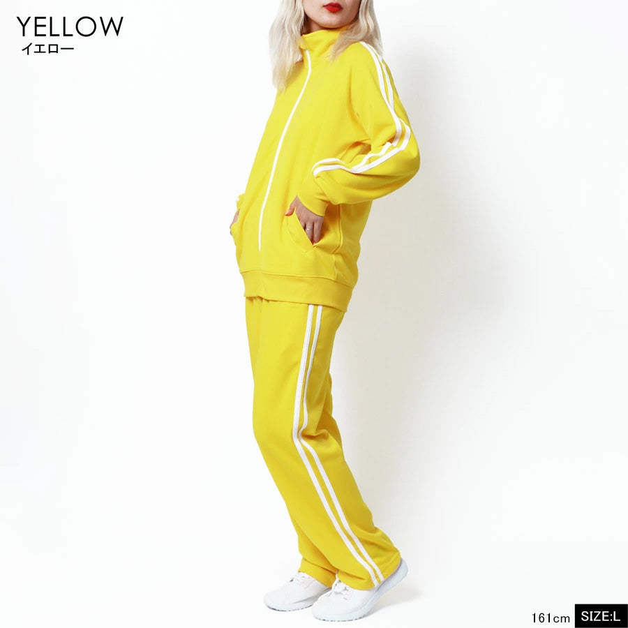 marukawa ジャージ 上下 レディース セットアップ かわいい ピンク 芋ジャージ 芸人ジャージ スポーツウェア トレーニングウェア ゆったり 人気 かわいい 可愛い コスプレ イベント 女子 女性（0369170006）