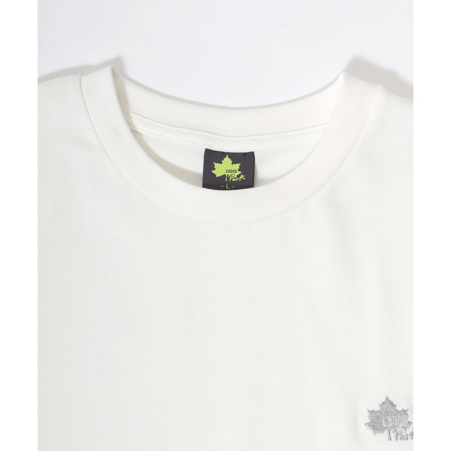 LOGOS Park ロゴスパーク Tシャツ 半袖 メンズ レディース ユニセックス ワンポイント 刺繍 ブランド 速乾性 ドライ カットソー トップス カジュアル アウトドア（0112281251）