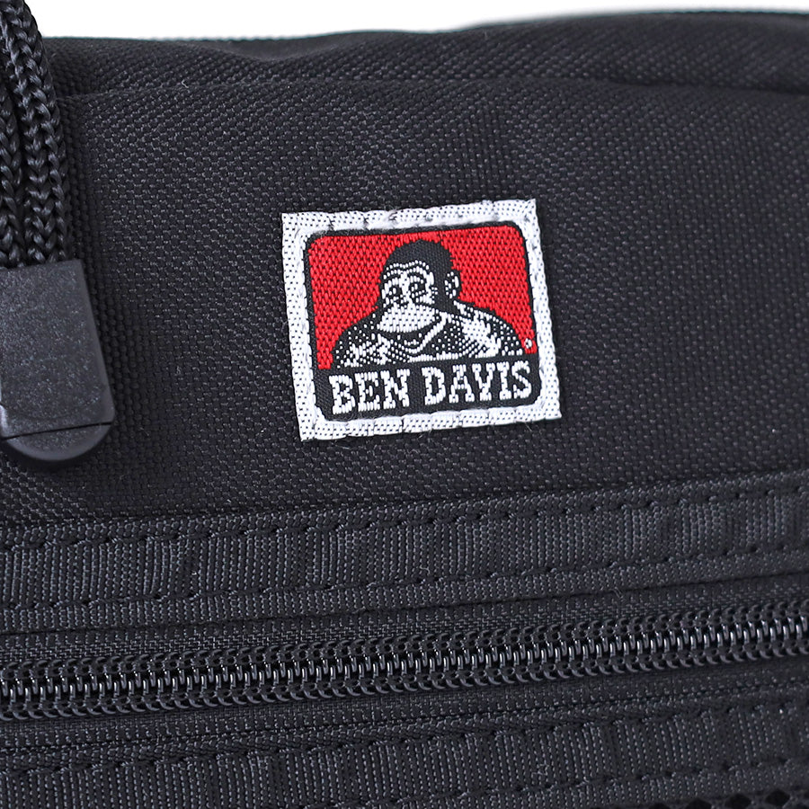 BEN DAVIS ベン デイビス メッシュ ミニ ショルダーバッグ メンズ レディース ユニセックス ブランド ゴリラ ロゴ ポリエステル シンプル 日常使い アウトドア 旅行（7721600071）