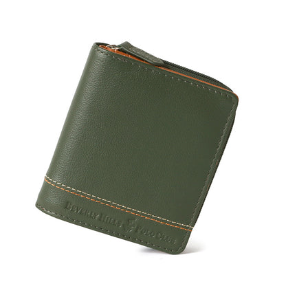 BEVERLY HILLS POLO CLUB ビバリーヒルズポロクラブ 財布 メンズ 牛革 本革 リアルレザー 二つ折り財布 ラウンドファスナー コインケース さいふ サイフ シンプル コンパクト ミニマル 札入れ 小銭入れ カードポケット（7738490129）